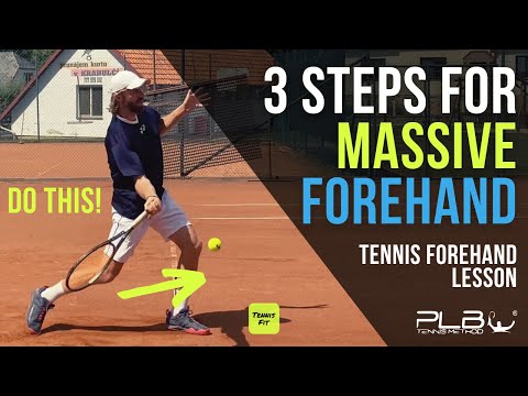 3 Steps for Massive Tennis Forehand I JM Tennis - Pros Tennis Lessons