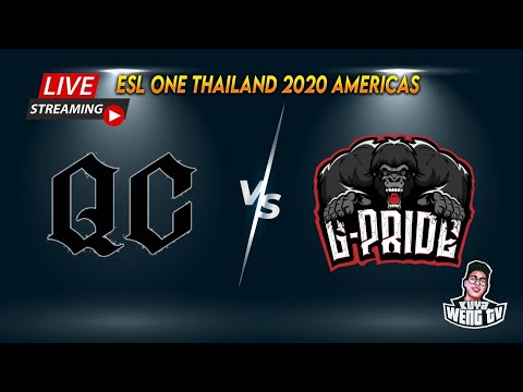 🟢[LIVE] Quincy Crew vs. Gorillaz Pride (BO3) GroupStage | ESL ONE Thailand 2020 Americas