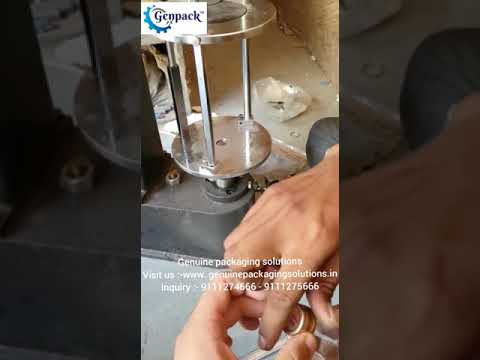semi automatic chuck capper - pet water bottle capping machine