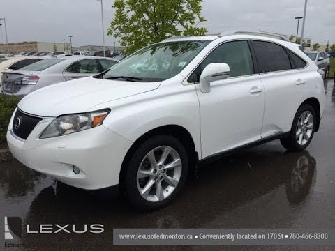 Pre Owned White on Parchment 2010 Lexus RX 350 AWD 4dr - Sherwood Park, Edmonton