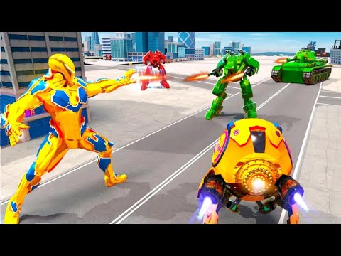 Ball Robot Futuristic : Robot Game | Bola Berubah Jadi Robot Perang | Rution Games