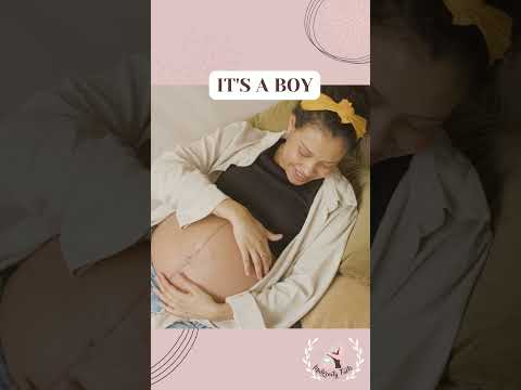 GENDER REVEAL! IT'S A BOY! BOY SYMPTOMS! ULTRASOUND BABYBOYSYMPTOMS #babyboysymtoms #babyboy #shorts