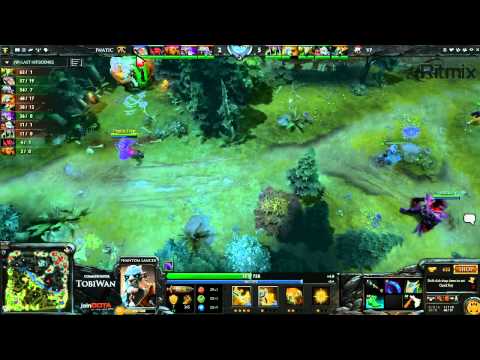 Fnatic EU vs VirtusPro Game 3 - Russian DOTA2 League - TobiWan