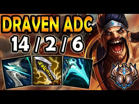 Draven vs Kaisa [ 60% WIN RATE ] ADC- Korea Challenger Patch 11.12 ✔️