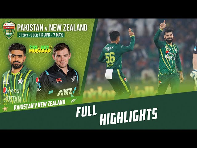 Full Highlights | Pakistan vs New Zealand | 1st T20I 2023 | PCB | M2B2T