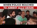 Allu Arjun Confronts Police Over Arrest Manner Didn T Even Allow Me To Change Or Eat India Today
