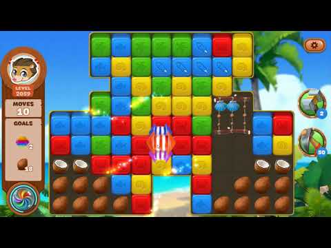 Lost Island Blast Adventure Level 2059 NO BOOSTERS - A S GAMING