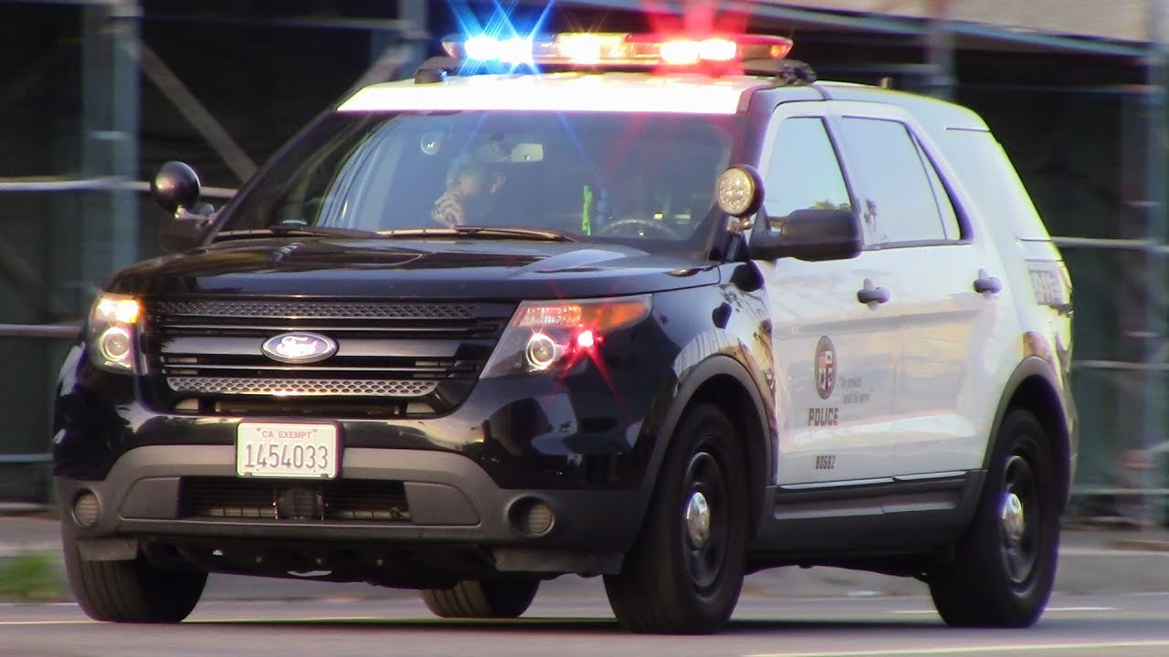 LAPD West LA Unit Responding Code 3