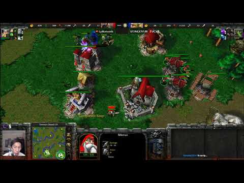 Romantic (HU) vs FoCuS (Orc) - WarCraft 3 - Recommended - WC3122