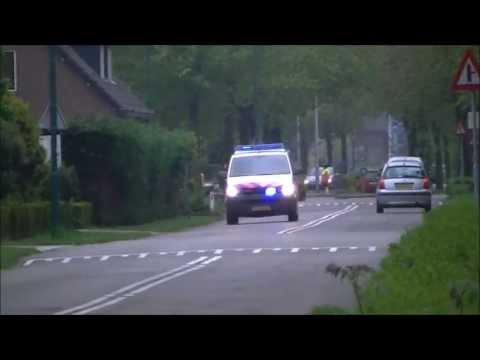 **Primeur** Prio 1 Politie wijkteam 5101 met spoed naar ongeval Stationslaan Waspik