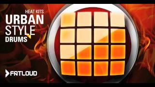Video thumbnail for Hip Hop Drums // Heat Kits Urban Style // FatLoud by producerpack