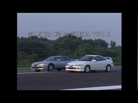 S14 Silvia vs Integra Type R Drag Race Best Motoring