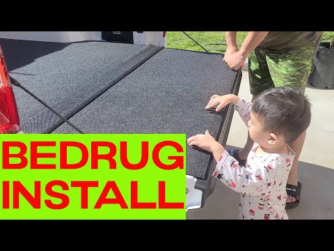 Bedliner alternative... Bed Rug Install for my 2022 Ford Maverick a better bed mat