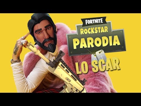 LO SCAR -  PARODIA "ROCKSTAR" Sfera Ebbasta FORTNITE