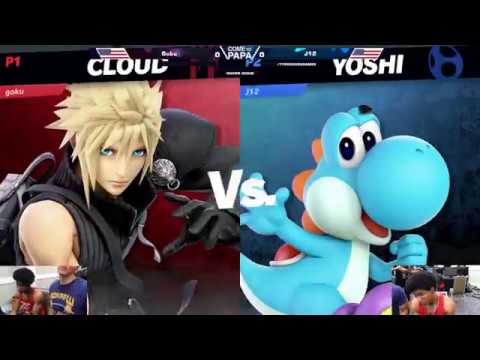 Come to Papa 3 - Goku(Cloud) VS J12(Yoshi)- Round Robin