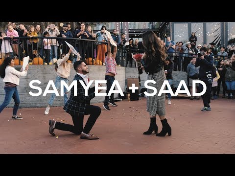 Samyea + Saad Bollywood Flash Mob Proposal
