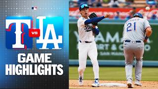 Rangers vs. Dodgers Game Highlights (4/12/26) | MLB Highlights