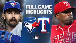 Texas Rangers vs Toronto Blue Jays