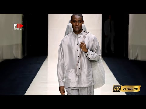 GIORGIO ARMANI Menswear Spring 2025 Milan - Full Show 4K