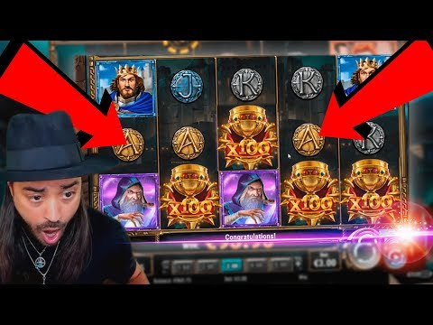 The Sword and The Grail top 5 BIG WINS - Record win on slot