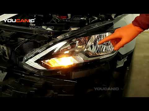 2013–2019 Nissan Sentra – Headlight Light Bulb Designations