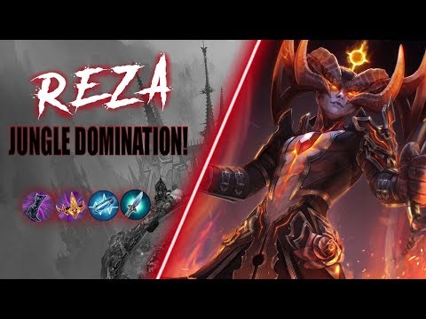 Reza Jungle! - Broken Burst Damage! - Vainglory 5v5