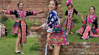 coj ob tug me ntxhais peb mus thaij duab nawb