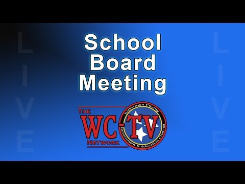 Williamson County Board of Education Meeting - March 28th, 2016
