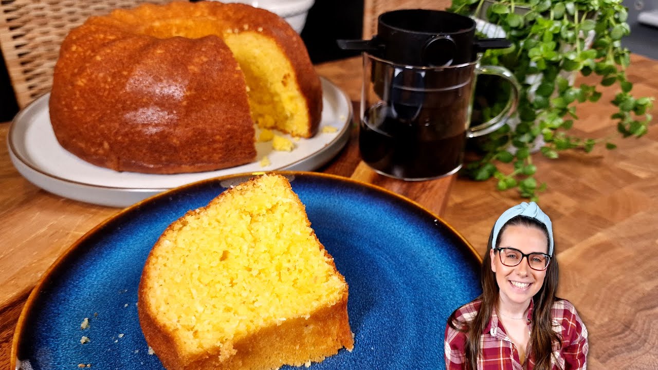 Super fofinho, BOLO DE FUBÁ COZIDO | molhadinho e fácil de fazer