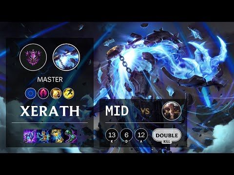 Xerath Mid vs Sett - EUW Master Patch 11.13