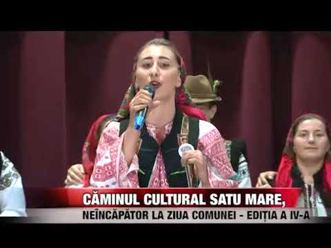 Căminul cultural din Satu Mare, neîncăpător la Ziua Comunei - ediţia IV-a