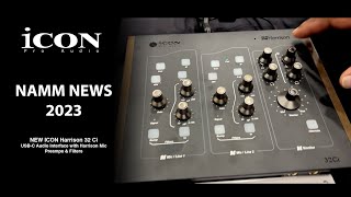 Video thumbnail for ICON NAMM NEWS 2023 - ICON HARRISON 32CI USB Audio Interface by Sound Service GmbH