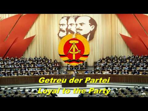 Getreu der Partei - Loyal to the Party (East German song)