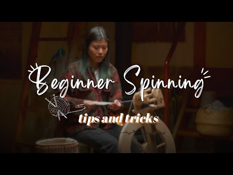 Beginner spinning tutorial // Useful tips and tricks // Lendrum double treadle wheel