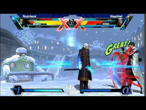 Day of Champions UMVC3 tournament Losers final Naphiel vs Nutrient