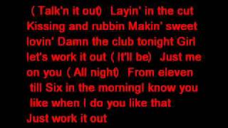 USHER TWORK OUT. wid lyrics