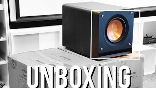 Video thumbnail for unboxing new Klipsch RP-1000SW by Studio 23