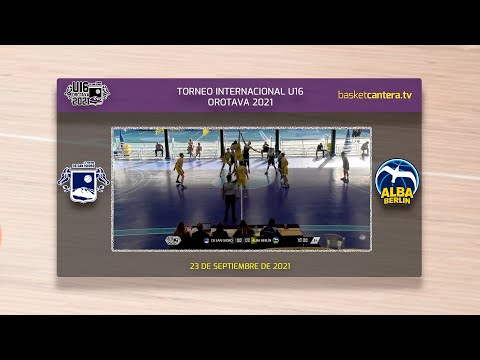 U16M - CB SAN ISIDRO vs ALBA BERLIN.- Torneo Internacional Cadete Villa de La Orotava 2021