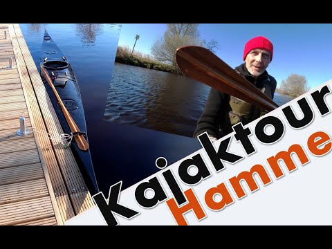 Kajaktour - SeaBird Black Pearl - Testfahrt auf der Hamme #seakayaking #seakayak
