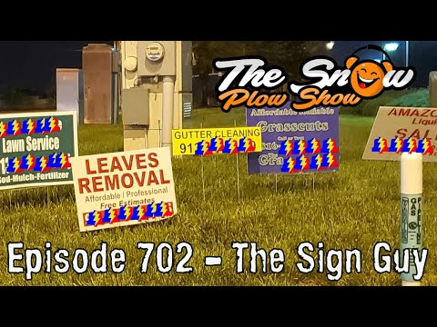 The Snow Plow Show Episode 702 - The Sign Guy (fixed audio)