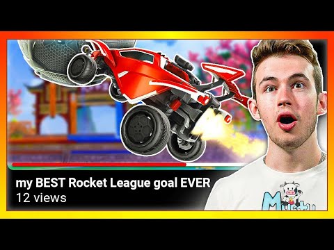Reacting to my fans Rocket League montages...