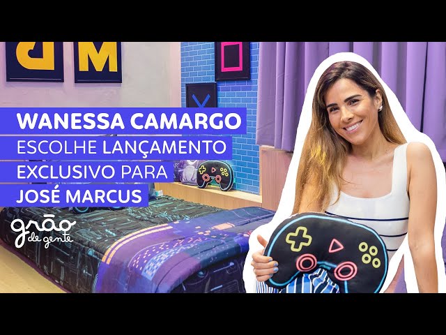 WANESSA CAMARGO MOSTRA QUARTO MODERNO DO FILHO MAIS VELHO