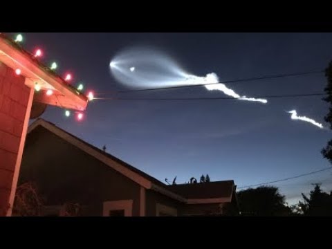 RAW UFO over Southern California so people thought Breaking News December 23 2017 Video