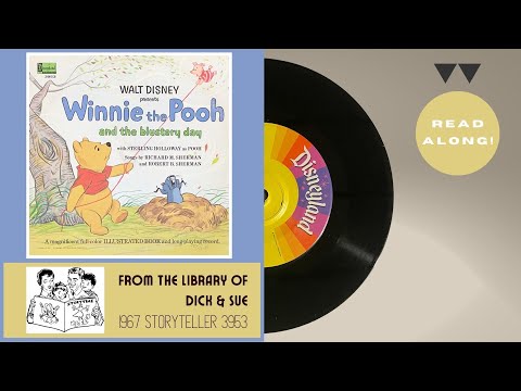 Winnie the Pooh and the Blustery Day (1967) | Disneyland Storyteller Record 3953 | Read-Along Record
