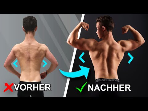 SCHNELL einen BREITEN RÜCKEN bekommen! (3 Hacks)
