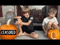 Kid Carves Bad Word On Pumpkin Oh Shiitake Mushrooms Parody