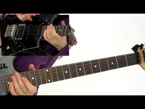 Rhythm Guitar Lesson - #16 Permutating History - Rock Sauce - Jennifer Batten