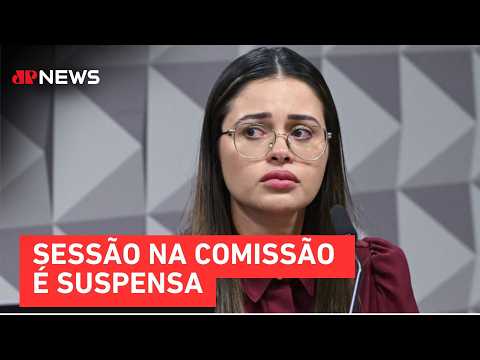 Investigada passa mal e não retorna para depoimento na CPMI do INSS