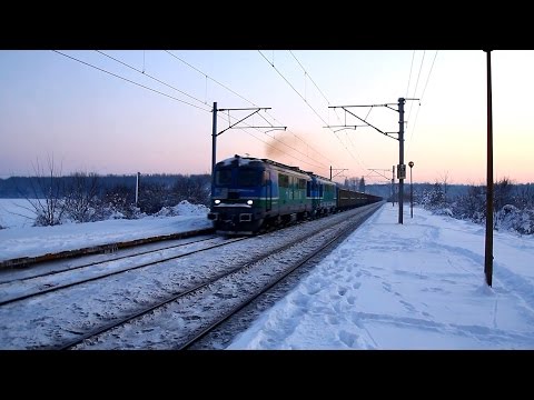 Vest Trans Rail 060-DA diesel locomotives at Prahova [January, 2016]
