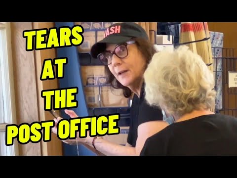 #1stamendment: TEARS AT A POST OFFICE, THE CRYING MOM